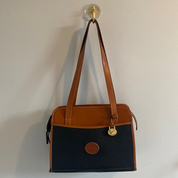 Vintage Dooney & Bourke AllWeather Leather Satchel - Picture 2 of 13
